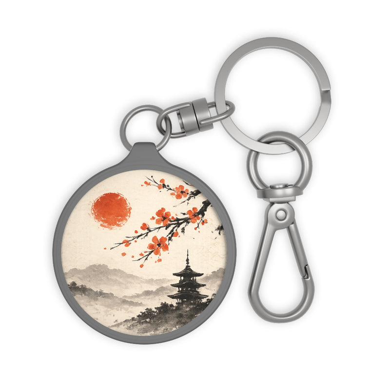 Ronin Ember Sun Keychain